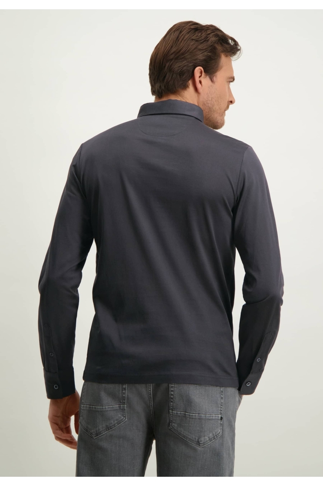 PIQUE POLO MET GEMELEERD DESSIN 43113424 9800